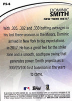 Dominic Smith 2018 Topps Future Stars Series Mint Card #FS-4

