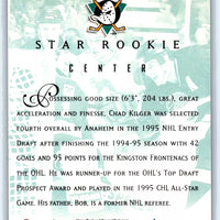 Chad Kilger 1995 1996 Upper Deck Star Rookie Series Mint Card #262