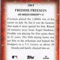 Freddie Freeman 2023 Topps Greatest Hits Series Mint Card #22GH-8