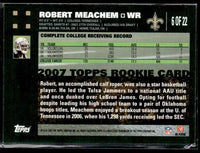 Robert Meachem 2007 Topps Turn Back The Clock Series Mint Card #6
