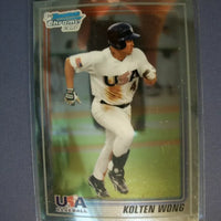 Kolten Wong 2010 Bowman Chrome USA Series Mint Card USA-BC21