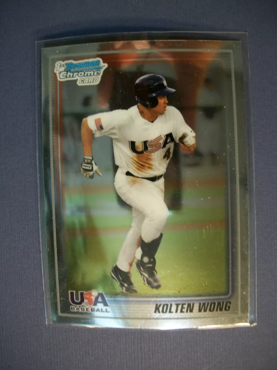 Kolten Wong 2010 Bowman Chrome USA Series Mint Card USA-BC21