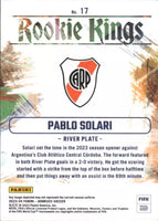 Pablo Solari 2023 2024 Donruss Rookie Kings Series Mint Card #17

