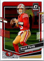 Brock Purdy 2023 Panini Donruss Optic Series Mint Card #168
