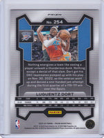 Luguentz Dort 2023 2024 Panini Prizm Cracked Ice Series Mint Card #254
