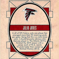 Julio Jones 2020 Panini Legacy Timeless Talents Series Mint Card #TT-JJ