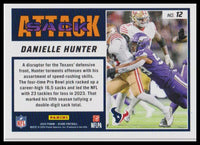 Danielle Hunter 2024 Score Sack Attack Series Mint Card #12
