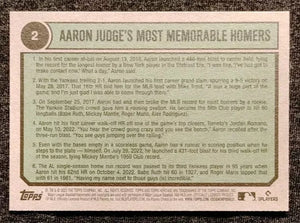 Aaron Judge 2023 Topps Heritage Special Card #2