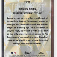 Sonny Gray 2023 Topps Favorite Son Minnesota Series Mint Card  #FS-20
