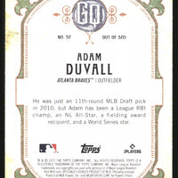 Adam Duvall 2022 Topps Gypsy Queen Green Card #97