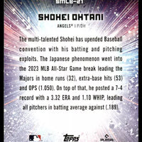 Shohei Ohtani 2024 Topps Stars of MLB Baseball Series Mint Insert Card #SMLB-21