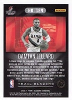 Damian Lillard 2020 2021 Panini  Illusions Series Mint Card #124
