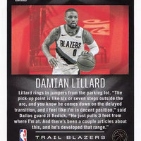 Damian Lillard 2020 2021 Panini  Illusions Series Mint Card #124