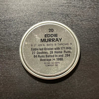 Eddie Murray 1989 Topps Baseball Coin #20
