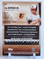 Cal Ripken Jr. 2023 Stadium Club Series Mint Card #214
