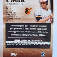 Cal Ripken Jr. 2023 Stadium Club Series Mint Card #214