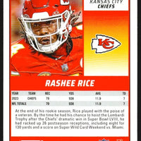 Rashee Rice 2024 Panini Score Series Mint Card #139