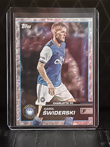 Karol Swiderski 2023 Topps MLS Icy White Foil Series Mint Card #135