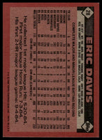 Eric Davis 1986 Topps Series Mint Card #28
