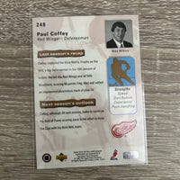 Paul Coffey 1995 1996 Upper Deck Scouting Report Series Mint Card #248
