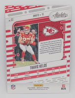 Travis Kelce 2024 Panini Absolute Red and Blue Series Mint Card #51
