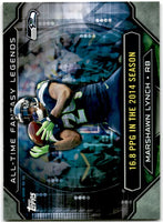 Marshawn Lynch 2015 Topps All Time Fantasy Legends Series Mint Card #ATFL-ML
