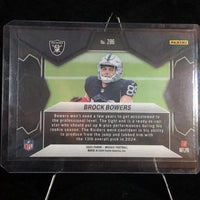 Brock Bowers 2024 Panini Mosaic NFL Debut Series Mint Rookie Card #286
