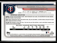 Carlos Correa 2024 Bowman Chrome Series Mint Card #55

