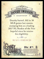 Dansby Swanson 2017 Topps Gypsy Queen Series Mint Rookie Card #91
