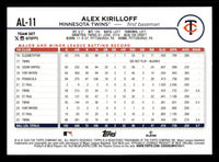 Alex Kirilloff 2024 Topps Series Mint Card #AL-11
