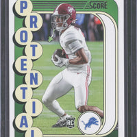 Terrion Arnold 2024 Panini Score Protential Series Mint Rookie Card #13