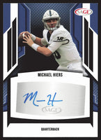 Michael Hiers 2024 SAGE ROOKIE Autograph Card #A-MH
