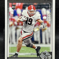 Brock Bowers 2024 Panini Score Series Mint Rookie Card #310