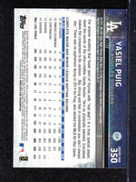Yasiel Puig 2015 Topps Series Mint Card #350
