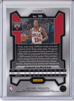 DeMar DeRozan 2023 2024 Panini Prizm Cracked Ice Series Mint Card #36
