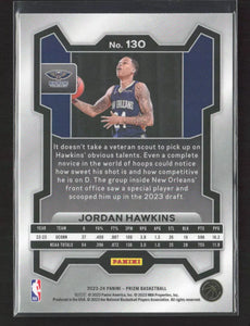 Jordan Hawkins 2023 2024 Panini Prizm Series Mint Rookie Card #130