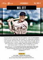 Mel Ott 2020 Panini Diamond Kings DK Originals Series Mint Card #DKO-4
