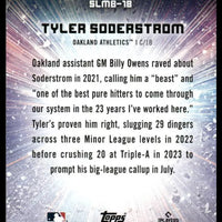 Tyler Soderstrom 2024 Topps Stars of the MLB Mint Card #SMLB-18