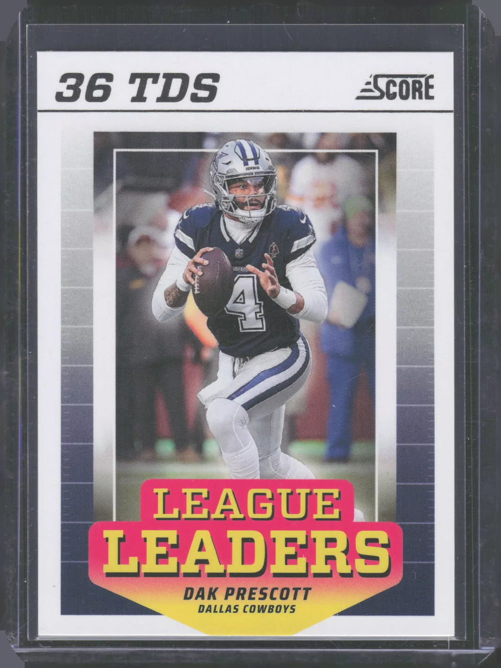 Dak Prescott 2024 Score League Leaders Series Mint Card #LL-DTP