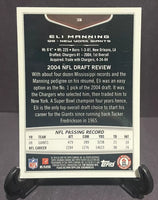 Eli Manning 2009 Bowman Chrome Series Mint Card #3
