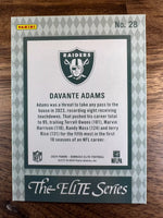 Davante Adams 2024 Panini Donruss Elite Series Mint Card #28
