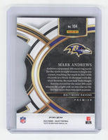 Mark Andrews 2023 Panini Select Premier Die-Cut Red & Blue Prizm Series Mint Card #104

