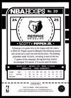 Scotty Pippen Jr 2024 2025 Panini Hoops Series Mint Card #20
