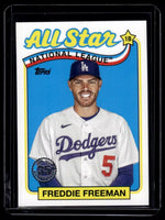 Freddie Freeman 2024 Topps 1989 35th Anniversary All-Stars Mint Card #89ASB-32
