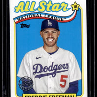 Freddie Freeman 2024 Topps 1989 35th Anniversary All-Stars Mint Card #89ASB-32