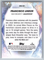 Francisco Lindor 2023 Topps Stars of MLB Mint Insert Card #SMLB-28
