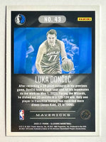 Luka Doncic 2020 2021 Panini  Illusions Series Mint Card #43
