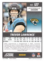 Trevor Lawrence 2024 Panini Score Series Mint Card #127
