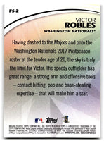 Victor Robles 2018 Topps Future Stars Series Mint Card #FS-2
