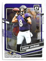 Lamar Jackson 2023 Panini Donruss Optic Series Mint Card #14
